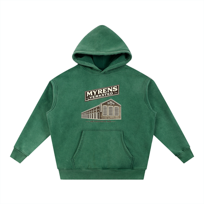 Myrens Verksted - Snow Wash Fleece Oversize Hoodie