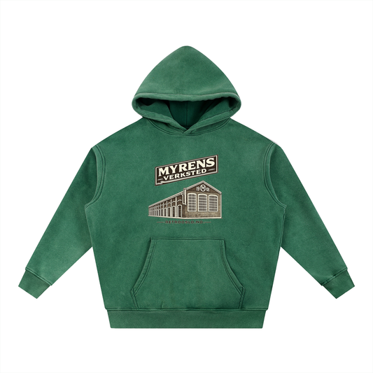 Myrens Verksted - Snow Wash Fleece Oversize Hoodie