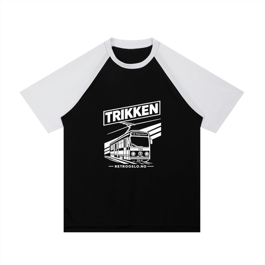 Trikken - Contrast Raglan Sleeve Mesh T-Shirt